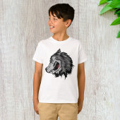 Fierce Wolf Head Bold Wild Animal T-shirt