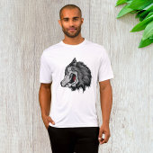 Fierce Wolf Head Bold Wild Animal T-shirt