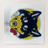 Fierce Wolf Spirit Puzzel Legpuzzel (Horizontaal)