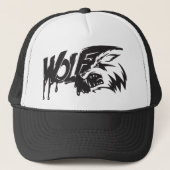Fierce Wolf Trucker Pet (Voorkant)