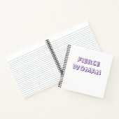 Fierce Woman Notitieboek (Binnen)