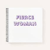 Fierce Woman Notitieboek (Voorkant)