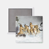 Fierce Zee Maidens Magnet (Voorkant / Achterkant)