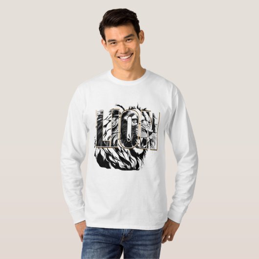 FierceLion T-shirt (Voorkant volledig)