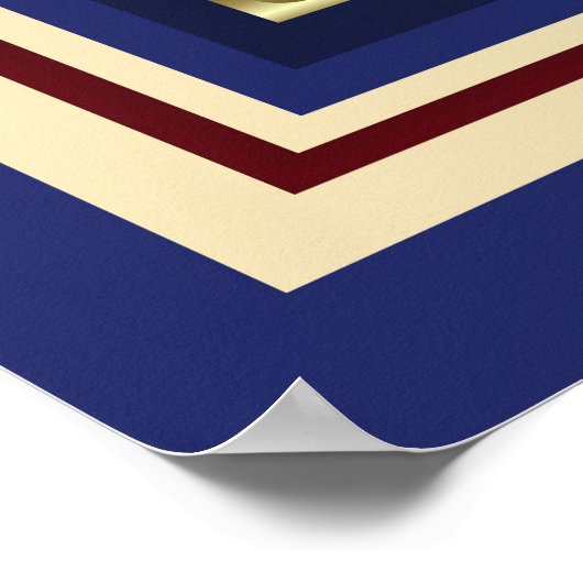 Fiercely Patriotic Eagle Poster (Hoek)