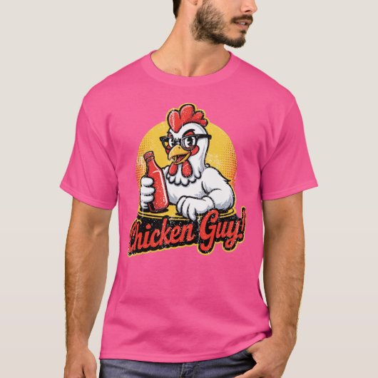 Fieri Chicken Guy T-shirt (Voorkant)