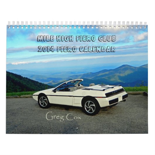 Fiero Calendar MHFC van 2014 Kalender (Hoes)