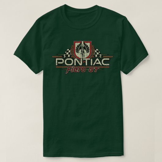 Fiero Pontiac Fiero GT 1986 T-shirt (Design voorkant)