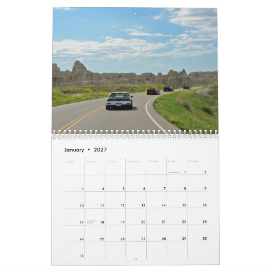 Fiero Tour Fash terug 2013 Kalender (Jan 2027)