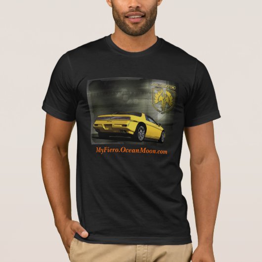 Fiero Yellow Notchback II T-shirt (Voorkant)
