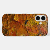 Fiery Abstract Texture Case-Mate iPhone Case (Achterkant (horizontaal))