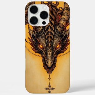 Fiery Ancient Dragon Fantasy Art iPhone 16 Pro Max Hoesje