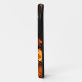 Fiery Blaze Burning Flames Fire Lover Case-Mate iPhone Case (Achterkant/links)