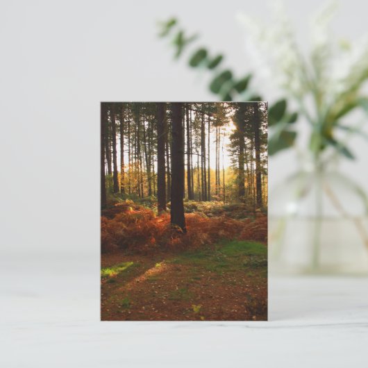 Fiery Bracken Briefkaart (Staand voorkant)