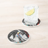 Fiery Carousel Horse Onderzetter (Zijkant)