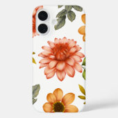 Fiery Dahlia Bloom  Case-Mate iPhone Case (Achterkant)