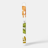 Fiery Dahlia Bloom  Case-Mate iPhone Case (Achterkant / Links)