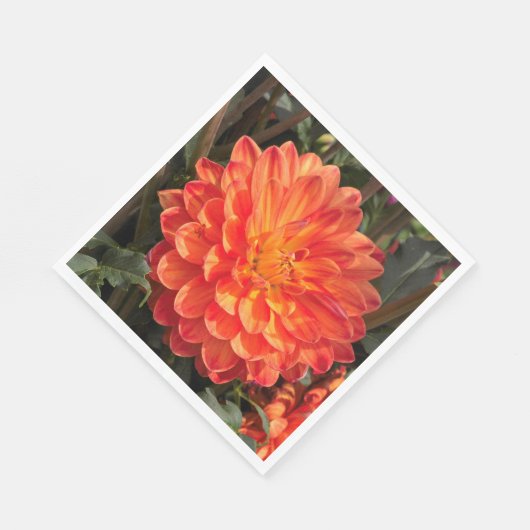Fiery Dahlia Servetten (Hoek)
