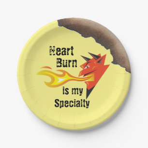 Fiery Devil's Head_Heart Burn is Mijn Speciaal Papieren Bordje