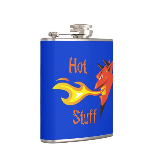 Fiery Devil's Head_Hot Stuff Heupfles (Rechts)