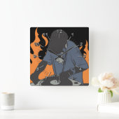 Fiery Dj Vierkante Klok (Huis)