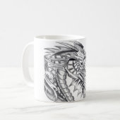 Fiery Dragon Hot Coffee Mok (Voorkant links)