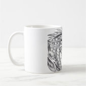 Fiery Dragon Hot Coffee Mok (Links)