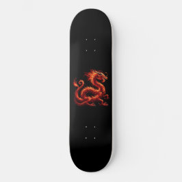 Fiery Dragon Persoonlijk Skateboard