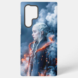 Fiery Dragon Queen Design Samsung Galaxy Hoesje