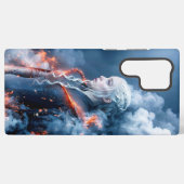 Fiery Dragon Queen Design Samsung Galaxy Hoesje (Achterkant horizontaal)