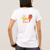Fiery Duivel's Head_Hot & Horny T-shirt (Achterkant)