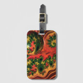 Fiery Elegance - Een studie naar complexiteit Bagagelabel (Voorkant (verticaal))