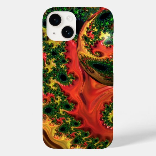 Fiery Elegance - Een studie naar complexiteit Case-Mate iPhone Case (Achterkant)