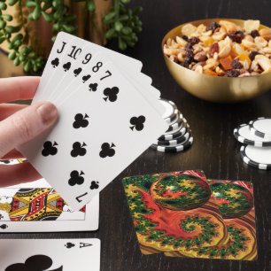 Fiery Elegance - Een studie naar complexiteit Pokerkaarten