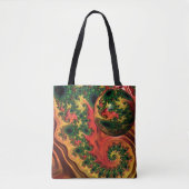 Fiery Elegance - Een studie naar complexiteit Tote Bag (Voorkant)
