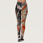 Fiery Energy Leggings (Achterkant)