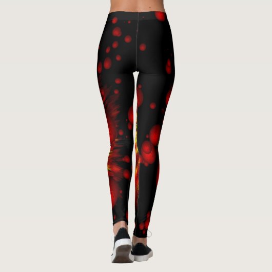 Fiery Explosion Leggings (Achterkant)