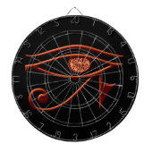 Fiery Eye of Horus Dart Board Dartbord (Voorkant)