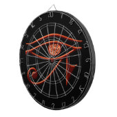 Fiery Eye of Horus Dart Board Dartbord (Voorkant Rechts)