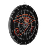 Fiery Eye of Horus Dart Board Dartbord (Voorkant Links)