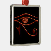 Fiery Eye of Horus Square Ornament (Rechts)