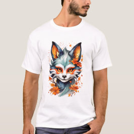 Fiery Feline Impressie T-shirt