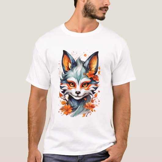 Fiery Feline Impressie T-shirt (Voorkant)