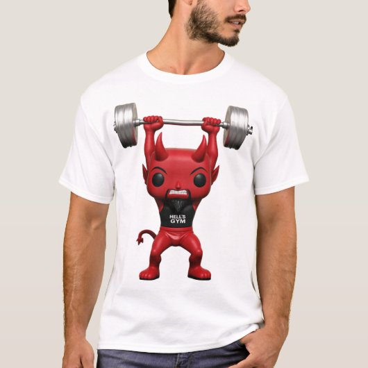Fiery Fitness Funko Pop Duivel T-Shirt (Voorkant)