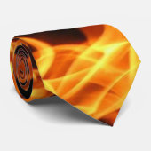 Fiery Flame Stropdas (Opgerold)