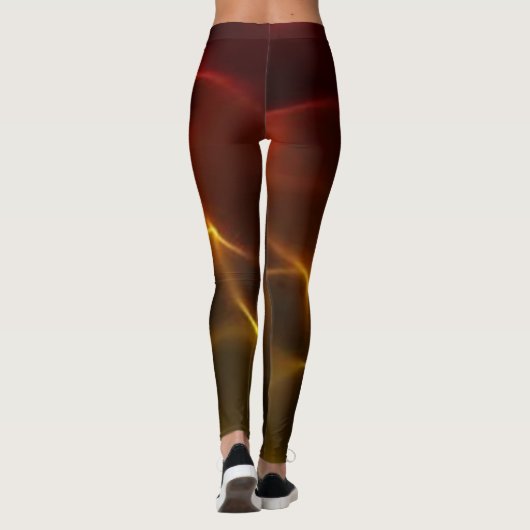Fiery Flames Leggings (Achterkant)