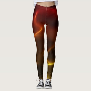 Fiery Flames Leggings