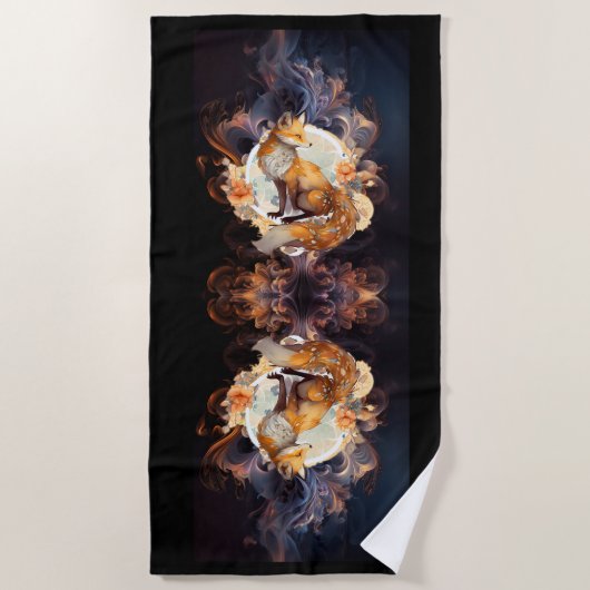 Fiery Fox Strandlaken (Voorkant)