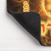 Fiery Fractal Mizrach Muismat (Hoek)