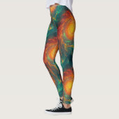 fiery fractals leggings (Links)